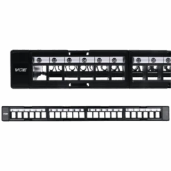 24 Port Ethernet Patch Panel With Removable Modules VCELINK