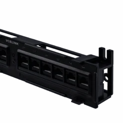 12-Port Cat6 Unshielded Patch Panel VCELINK -VCELINK SHOP P197ZT 12P Detail