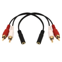 RCA Male To 3.5mm Female Cable VCELINK -VCELINK SHOP RC102 2P1