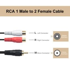 RCA Y Cable VCELINK -VCELINK SHOP RC105