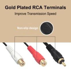 RCA Y Cable VCELINK -VCELINK SHOP RC105 51bca2b3 5887 4064 87a5 de53a7653099