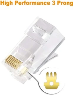 RJ45 Cat6 Cable Connectors VCELINK -VCELINK SHOP SJ652 25P 2