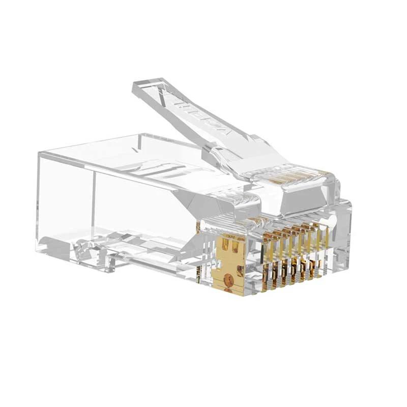 Cat6 RJ45 Pass Through Connector VCELINK 3 Cat6 RJ45 Pass Through Connector VCELINK