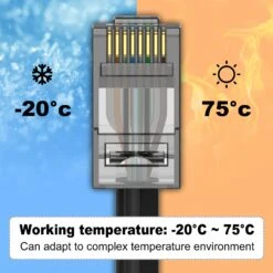 Cat6 RJ45 Pass Through Connector VCELINK 18 Cat6 RJ45 Pass Through Connector VCELINK -VCELINK SHOP SJ661BK 1dd02feb c6ff 4c87 88a6 40c59db66249